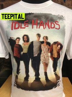 Idle Hands Seth Green Devon Sawa 1990’s Horror Halloween Trending Unsiex T-Shirt