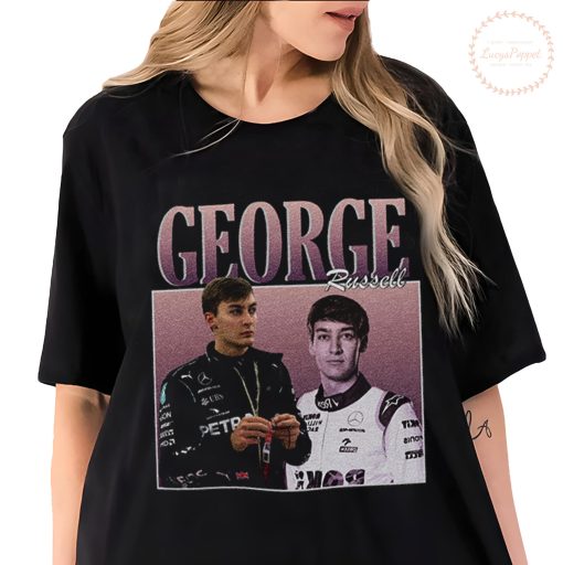 Illustration George Russell F1 Formula Lando Norris Nicholas Latifi Unisex T-Shirt