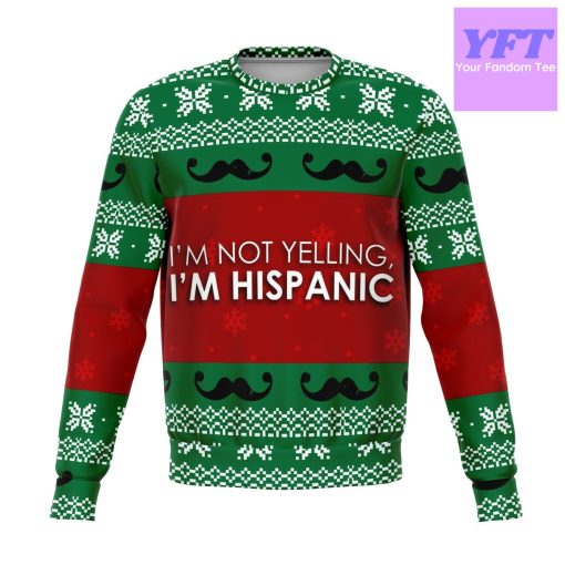 I’m Hispanic Meme 2022 Design 3d Ugly Christmas Sweater