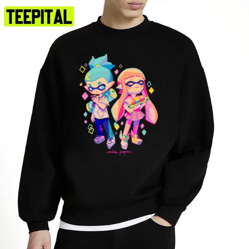 Inklings Graphic Splatoon Game Unisex Sweatshirt