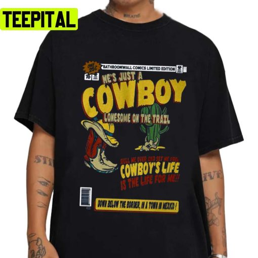 Inspired He’s Just A Cowboy Song Thin Lizzy Unisex Sweatshirt