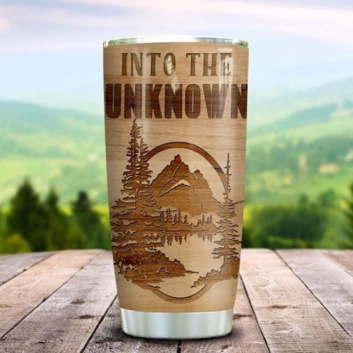 Into The Unknown Camping Stainless Steel Cup