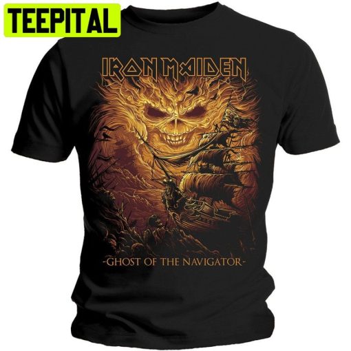 Iron Maiden Ghost Of The Navigator Steve Harris Trending Unisex Shirt