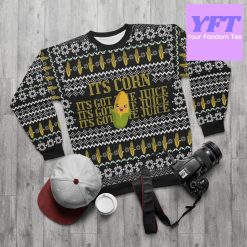 Its Corn Funny Thanksgiving Day Fall 3d Ugly Christmas Sweater