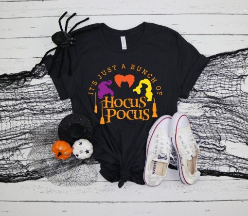 Its Just a Bunch of Hocus Pocus Halloween Party Shirt