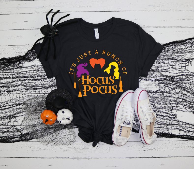 Its Just a Bunch of Hocus Pocus Halloween Party Shirt
