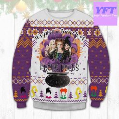 It’s Just A Bunch Of Sanderson Sisters Funny Witches Hocus Pocus 3d Ugly Christmas Sweater