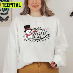 It’s Just Snow Merry Christmas Snowman Unisex Sweatshirt