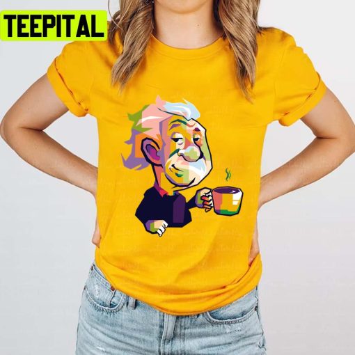 It’s Tea Time Albert Einstein Unisex T-Shirt