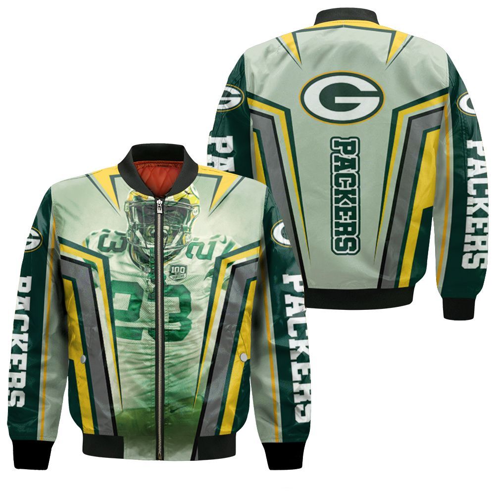 Jaire Alexander 23 Green Bay Packers 3d Bomber Jacket – Teepital – Everyday  New Aesthetic Designs