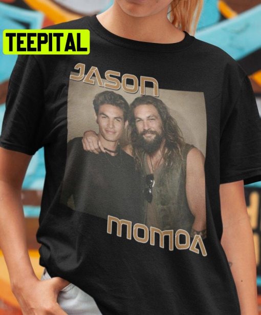 Jason Momoa Then Now Trending Unisex Shirt