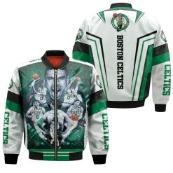 Jayson Tatum 0 Boston Celtics Design Bomber Jacket