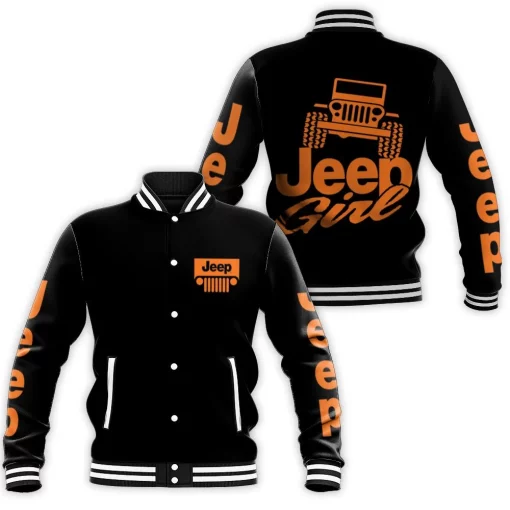 Jeep Girl Jeep Lover 3d Baseball Jacket