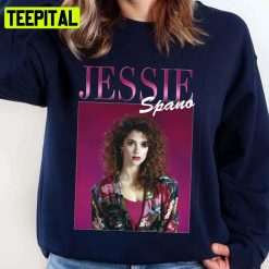 Jessie Spano 90’s Style Saved By The Bell Unisex Sweatshirt