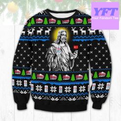 Jesus Love Coors Light Beer Lover Xmas 3d Ugly Christmas Sweater