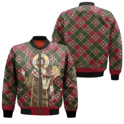 Jesus Sweater Christmas Gift Jersey Bomber Jacket