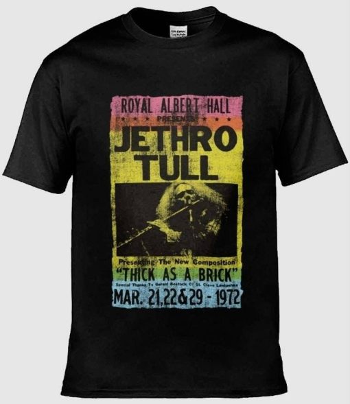 Jethro Tull Royal Albert Hall 1972 Inspired T-Shirt