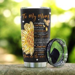 Jewelry My Sunflower Mom Butterfly Stainless Steel Cup