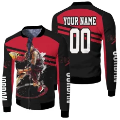 Jordan 23 Chicago Bulls Personalized Fleece Bomber Jacket