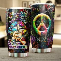 July Girl. Hippie Stainless Steel Cup