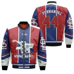 Junior Fernandez 44 Of The St Louis Cardinals Bomber Jacket