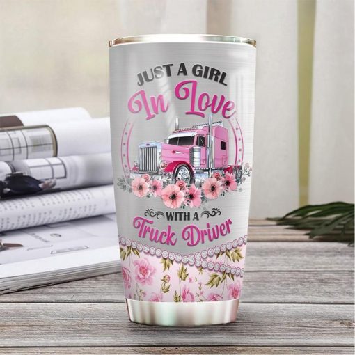 Just A Girl In Love Stainless Steel Cup