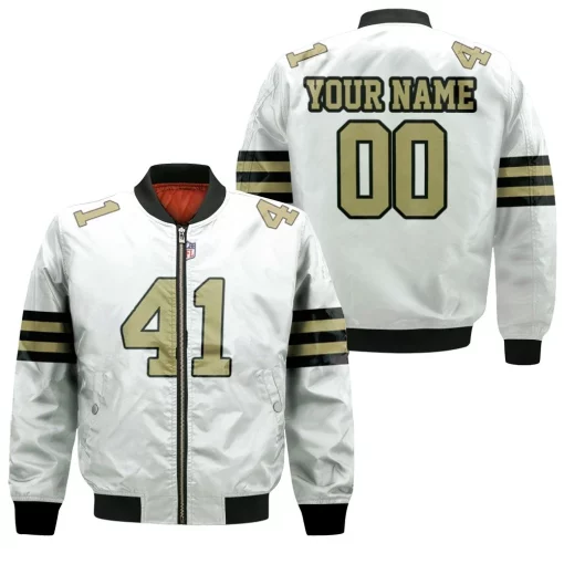 Kamara 41 New Orleans Saints Nfl 3d Personalized Bomber Jacket