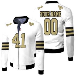 Kamara 41 New Orleans Saints Nfl 3d Personalized Fleece Bomber Jacket