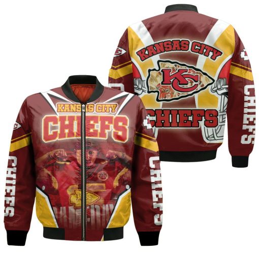 Kansas City Chiefs 2021 Nfl Champions Bomber Jacket