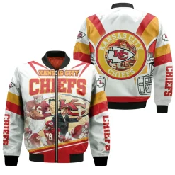 Kansas City Chiefs Afc West Division 2021 Super Bowl Bomber Jacket