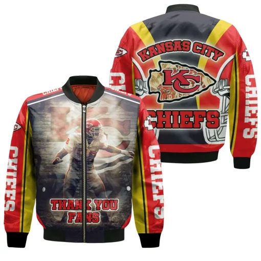 Kansas City Chiefs Derrick Thomas 58 For Fans Bomber Jacket