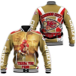 Kansas City Chiefs Johnny Robinson 42 For Fans Baseball Jacket