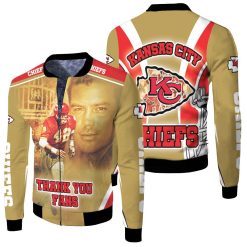 Kansas City Chiefs Johnny Robinson 42 For Fans Fleece Bomber Jacket