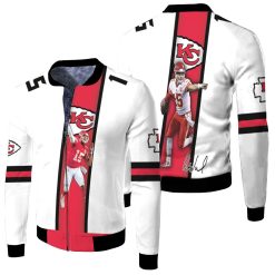 Kansas City Chiefs Players 3d Jersey Fleece Bomber Jacket