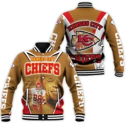 Kansas City Chiefs Tony Gonzalez 88 For Fans Baseball Jacket