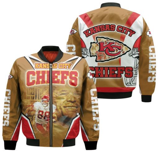 Kansas City Chiefs Tony Gonzalez 88 For Fans Bomber Jacket