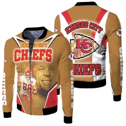 Kansas City Chiefs Tony Gonzalez 88 For Fans Fleece Bomber Jacket