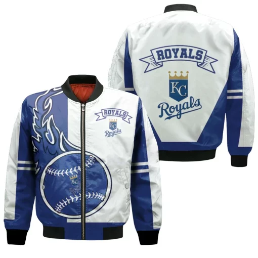 Kansas City Royals 3d Bomber Jacket