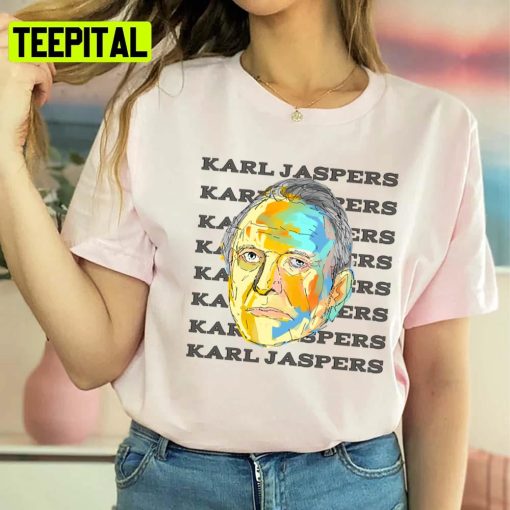 Karl Jaspers Name Illustration German Political Unisex T-Shirt