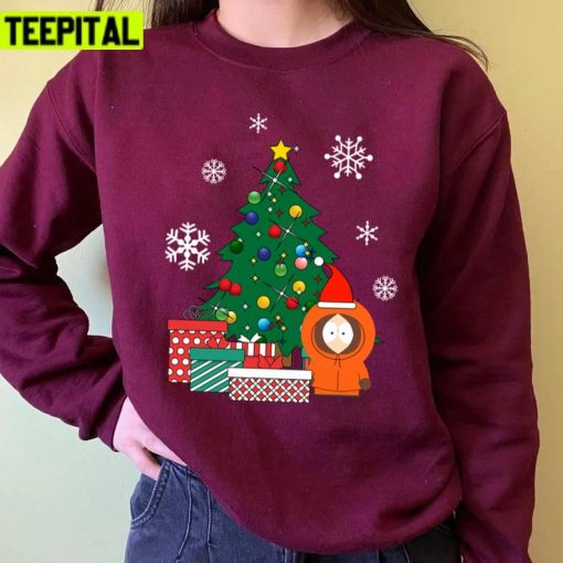 Kenny Around The Christmas Tree South Park Design Unisex Sweatshirt