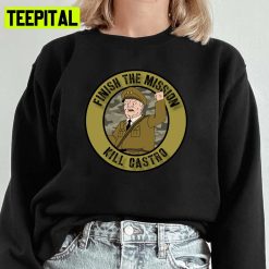 Kill Castro Cotton’s Mission Illustration Unisex Sweatshirt