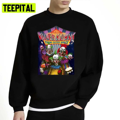 Killer Klowns From Outer Space Halloween Graphic Unisex Sweatshirt