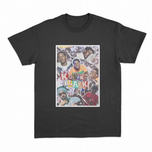 Kodak Black Collage Retro Illustration Unisex T-Shirt