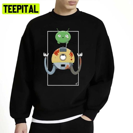 Kvn And Mooncake Final Space Unisex Sweatshirt