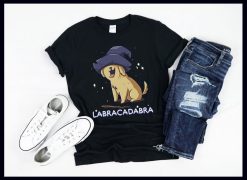 Labracadabra Dog Pun Cute Labrador Retriever Halloween T-Shirt