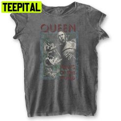 Ladies Queen News Of The World Freddie Mercury Trending Unisex Shirt