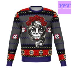 Lady Dead Day Meme 2022 Design 3d Ugly Christmas Sweater