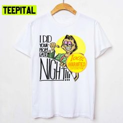 Late Night With Garfield I Did Your Mom Last Night Unisex T-Shirt