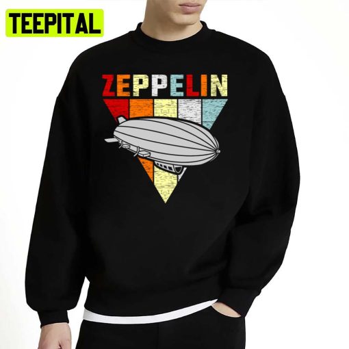 Led Zepelin Vintage Design Rock Music Unisex Sweatshirt