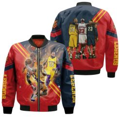 Legend Of Nba Signatures Bomber Jacket